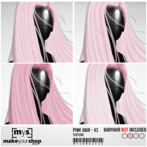 PINK HAIR PACK-KM-069-25