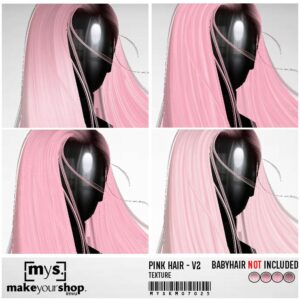 PINK HAIR PACK V2-KM-070-25