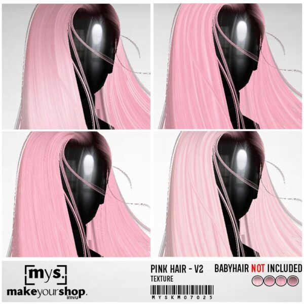 PINK HAIR PACK V2-KM-070-25