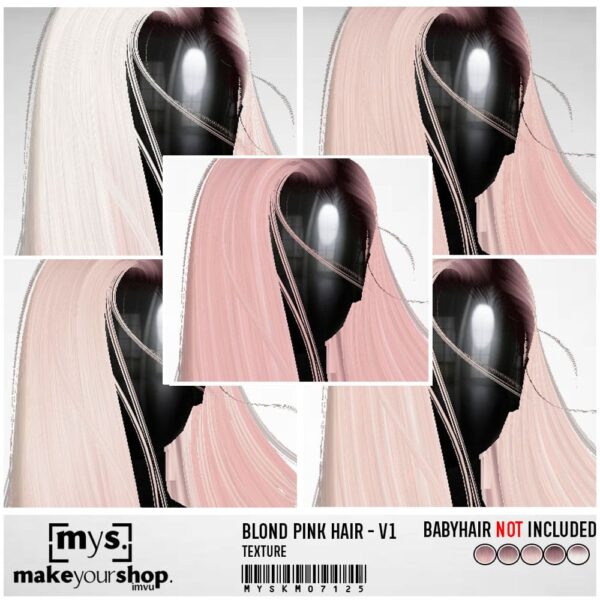 BLONDE PINK HAIR PACK -KM-071-25