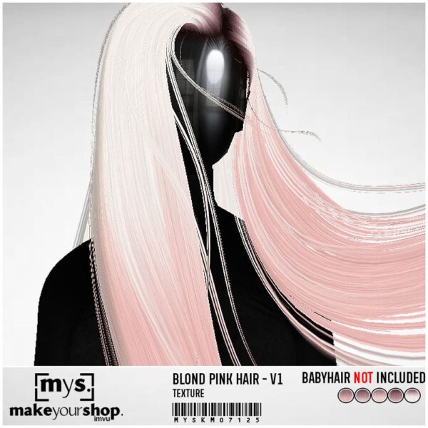 BLONDE PINK HAIR PACK -KM-071-25 - Image 3