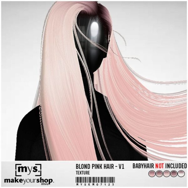 BLONDE PINK HAIR PACK -KM-071-25 - Image 5