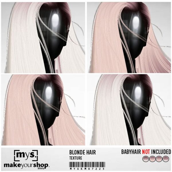 BLONDE PINK HAIR PACK V2-KM-072-25