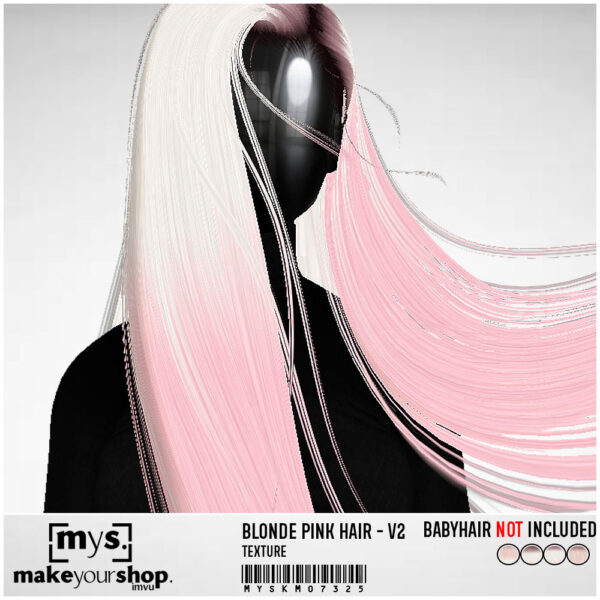 BLONDE PINK HAIR PACK V3-KM-073-25 - Image 2