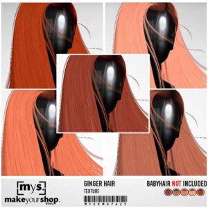 GINGER HAIR HAIR-KM-076-25