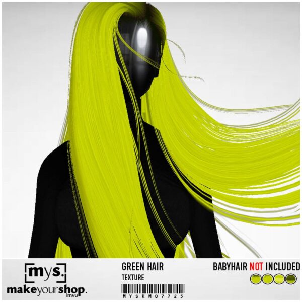 GREEN HAIR HAIR-KM-077-25 - Image 2
