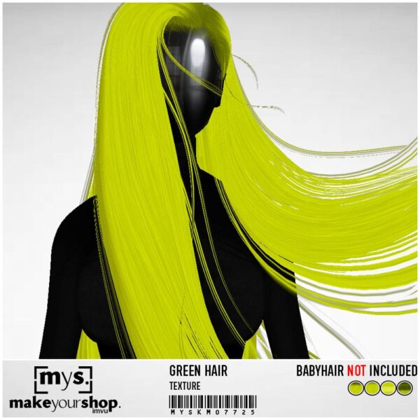 GREEN HAIR HAIR-KM-077-25 - Image 5