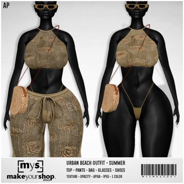URBAN BEACH OUTFIT - MD25041 - Image 3