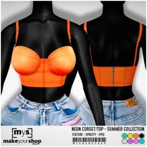 NEON CORSET/TOP - K4H -27625