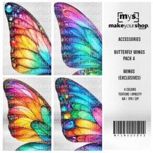 BUTTERFLY WINGS PACK 5 - MD25053