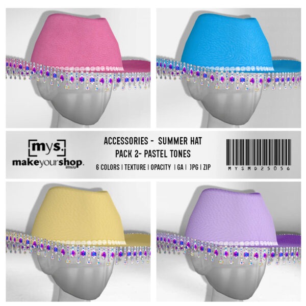ACCESSORIES-SUMMER HAT-MD25056