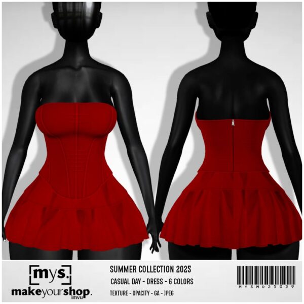 CASUAL DAY DRESS - MD25059 - Image 2