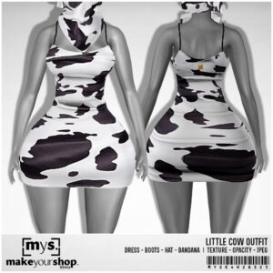 LITTLE COW OUTFIT - K4H -28325