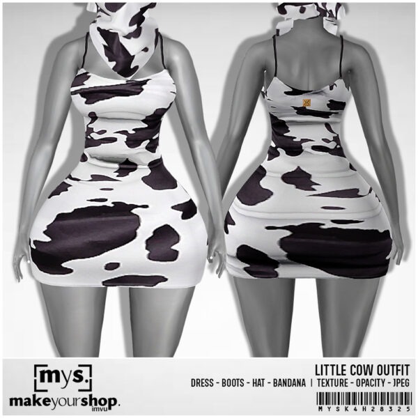 LITTLE COW OUTFIT - K4H -28325