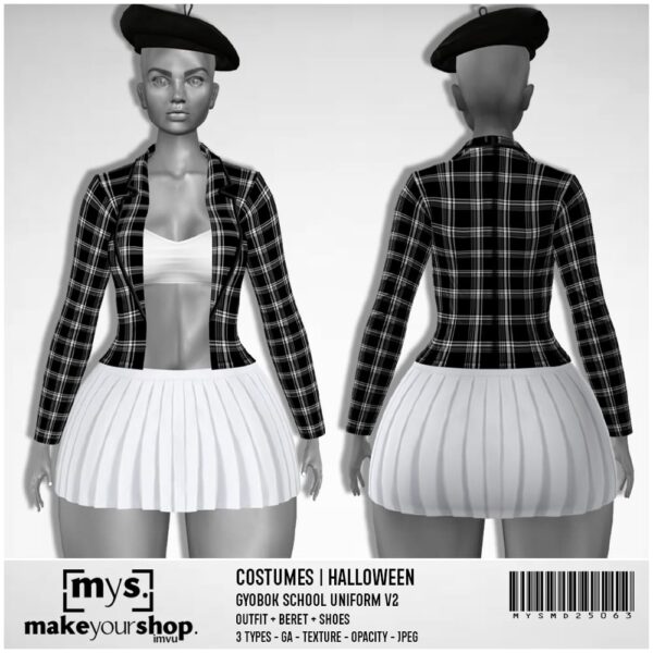GYOBOK SCHOOL UNIFORM V2- MD25063