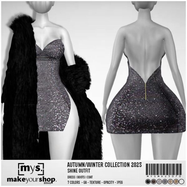 SHINE DRESS - MD25070 - Image 3