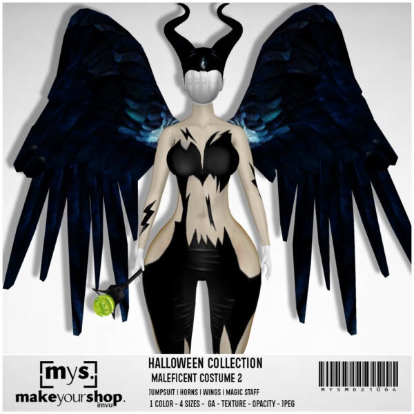 MALEFICENT COSTUMES 2 - MD21064