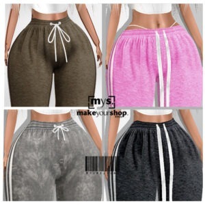 SWEATPANTS SPORT+TUTORIAL ADD TIE - MD25086