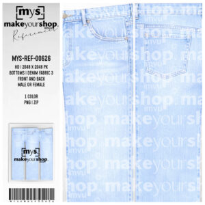 MYSKMREF00626 - Denim Pants Texture Reference 3