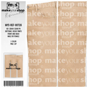 MYSKMREF00726 - Beige Pants Texture Reference