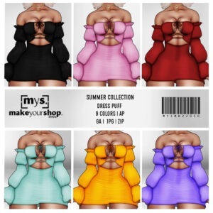 DRESS PUFF - MD22050