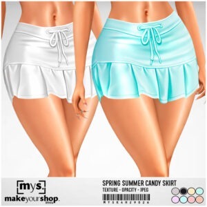 SPRING SUMMER CANDY SKIRT- K4H -29026