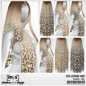 BYA LEOPARD HAIR - MYSKM08526