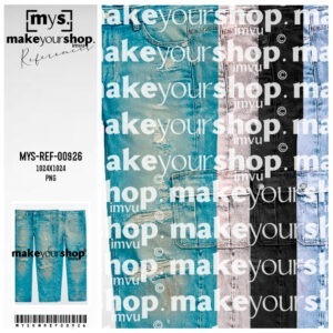 MYSKMREF00926 - CARGO DENIM PANTS