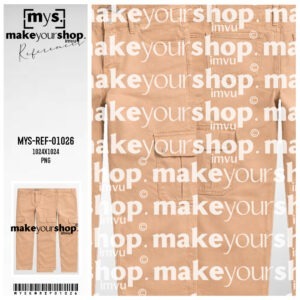 MYSKMREF01026 - CARGO KHAKI PANTS