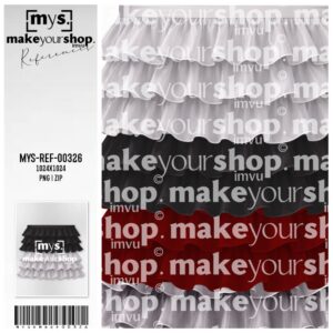 MYSKMREF00326 -  Ruffles Texture Reference