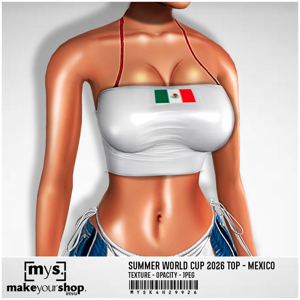 SUMMER WORLD CUP TOP - MEXICO - K4H - 29926
