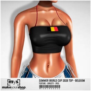 SUMMER WORLD CUP TOP - BELGIUM - K4H - 30626