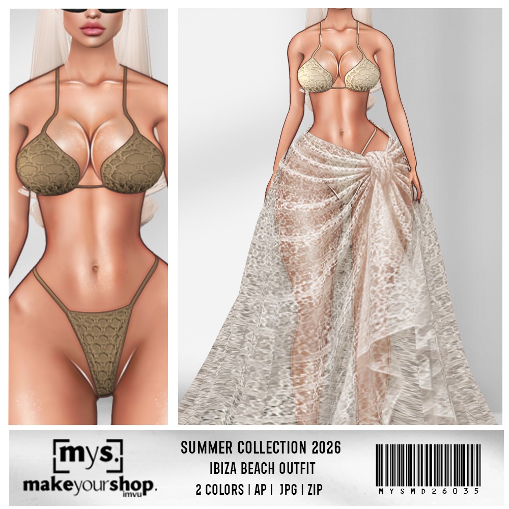 IBIZA BEACH OUTFIT - MD26035