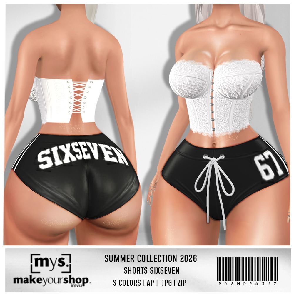SIXSEVEN SHORTS SUMMER - MD26037