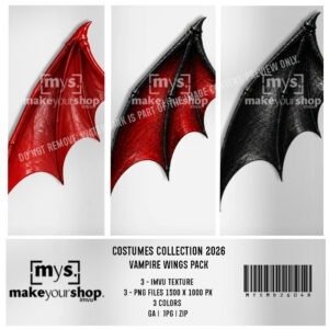 VAMPIRE WINGS PACK - MD26048