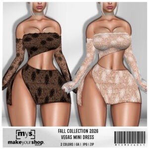 VEGAS LACE MINI DRESS - MD26051