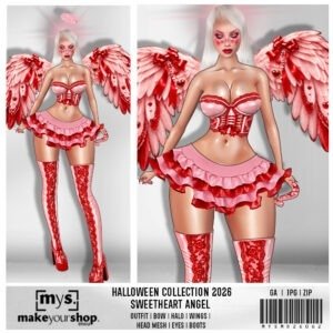 SWEETHEART ANGEL COSTUME - MD26062-B